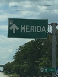 Arriving in Merida