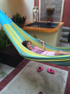 Relaxing in the Hammock